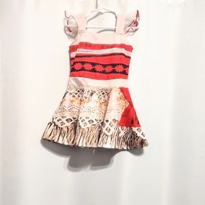Princess Moana Girls Dress